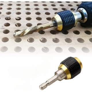 Giá đỡ mũi khoan phát hành nhanh 60mm Thanh nối dài tự khóa với chuôi lục giác 1/4 Inch Bộ chuyển đổi mũi tuốc nơ vít cho máy khoan điện hoặc dụng cụ cầm tay thép không gỉ từ tính đa năng