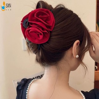 Nhẹ nhàng Lưới Gạc Móng Vuốt Tóc Hàm Kẹp Tính Khí Đa Năng Phụ Kiện Tóc Mũ Đội Đầu Cho Tóc DIY Phụ Kiện Tạo Kiểu Tóc