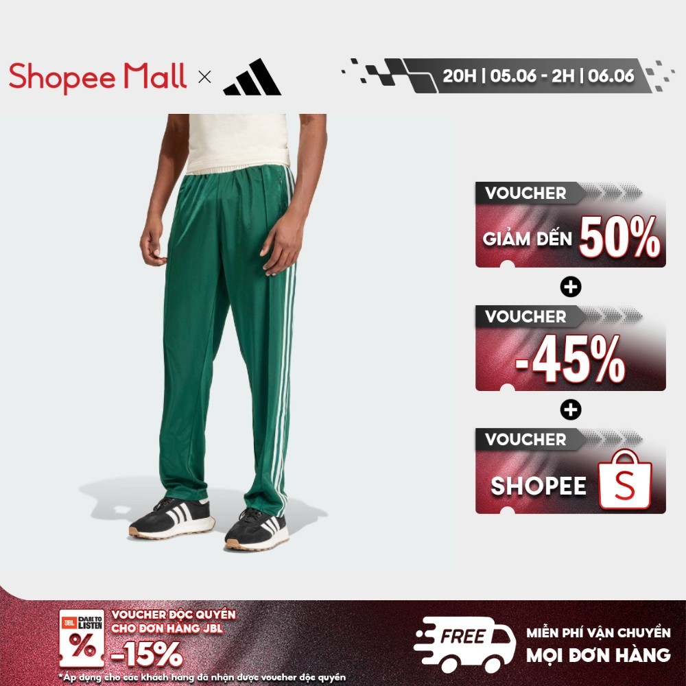 adidas Lifestyle Track Pants Men Green IS1402 | Shopee Việt Nam