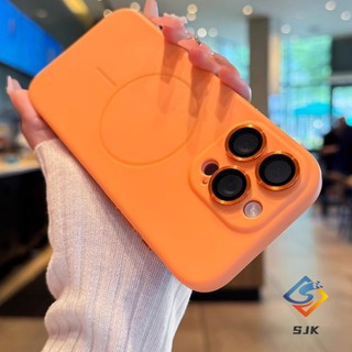 Ốp điện thoại mềm silicon từ tính cho iPhone 16 Pro Max 11 12 13 14 15 Pro Max 14 / 15 / 16 Plus 16e Vỏ mờ chống sốc có bảo vệ Camera