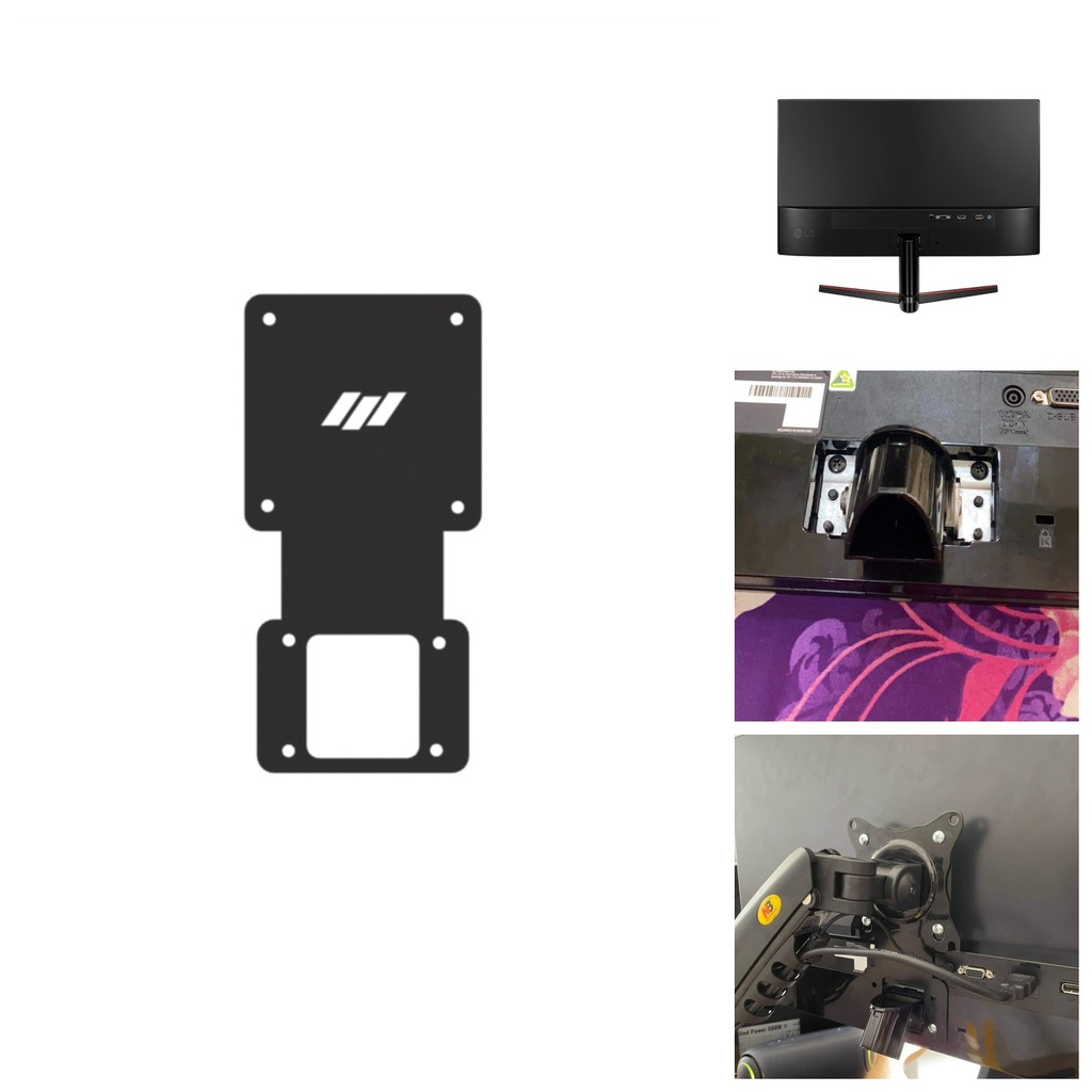VESA ADAPTER màn hình LG 24MP59G-P, LG 24MP58VQ, 24MP58VQ-P