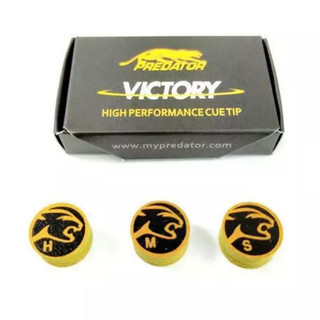 Đầu bi-a Predator Cue Tip 6 lớp - Đầu bi-a Cue H / M / S Cue Stick Tip - America Bidas Pool Cue Tip 14mm cho Bida