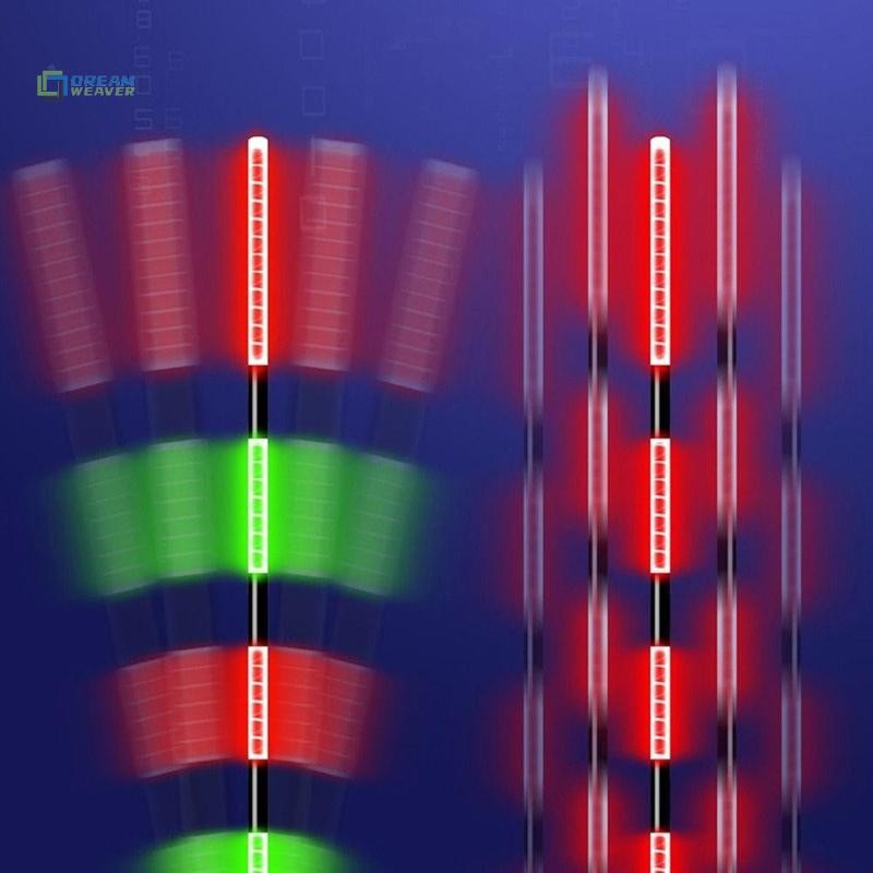 [Dream] Phao câu cá LED thông minh 2Light Nhắc nhở độ nhạy cao Cảm biến trọng lực Phao phát sáng Câu cá đêm bằng điện Phao đuôi dài mới
