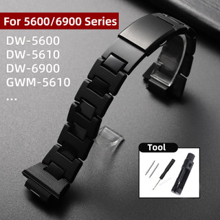 Dây đeo đồng hồ bằng thép nhựa tổng hợp 16mm cho DW-5600 DW-6900 GWM-5610 DW-5610 Dây đeo đồng hồ bằng nhựa cho Casio 16mm Khóa thép không gỉ Khóa thép không gỉ