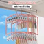 Móc Phơi Đồ Cho Bé 2 Tầng GreenHome, Móc Treo Đồ Lót, Tất Vớ Inox Không Gỉ Xoay 360 Độ Chống Trượt