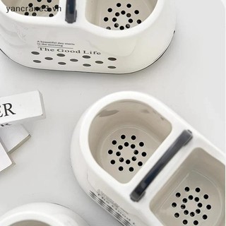 {YAN} Hộp đựng dao kéo dụng cụ nhà bếp với 2 ngăn Hộp đựng đồ dùng bằng bạc Đũa và thìa đựng đồ bằng phẳng {ya}