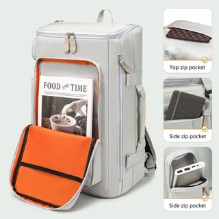 Ba lô du lịch HOBBYIN, Túi tập thể dục sức chứa lớn nhiều túi, Túi hành lý chống nước tách khô ướt thể thao