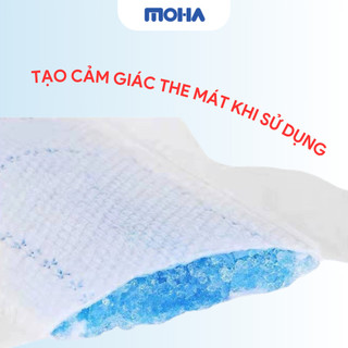 Băng vệ sinh có cánh MOHA COOL FRESH gói 8 miếng, tinh chất bạc hà the mát dễ chịu an toàn cho da