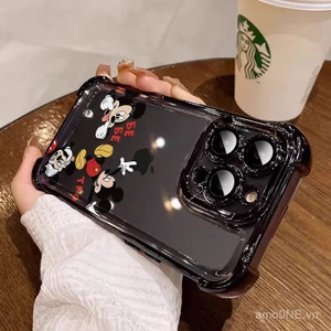 Ốp Lưng Chuột Mickey 3 in1 Cho Honor 400 Lite 400 PRO 100 PRO 200 300 PRO 300U Vỏ Điện Thoại Mềm Chống Rơi Vỏ Bảo Vệ Dễ Thương