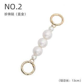 Phụ kiện túi Nolita 19: dây xích, dây nối ngọc trai, dây đeo, trang trí dưới cánh tay