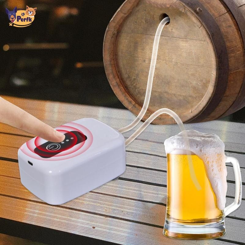 Máy bơm rượu điện USB Bộ lọc Siphon Bia Thiết bị hút rượu di động