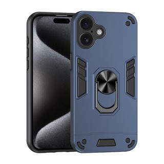 Vỏ giáp quân sự chống sốc cho iPhone 16 Plus 15 Plus 14 Plus Vỏ bảo vệ Vòng đứng Giá đỡ mặt sau