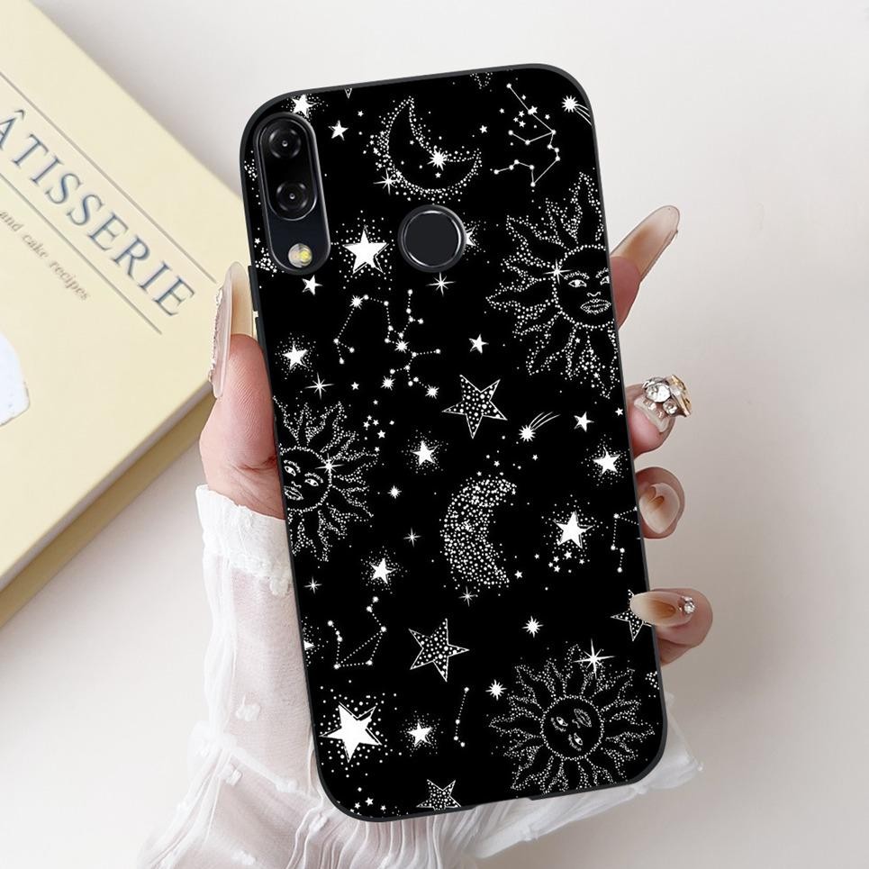 Họa tiết thời trang Vỏ động vật đáng yêu hoa cho ASUS Zenfone 5 5Z ZE620KL ZS620KL Vỏ điện thoại Vỏ silicon lỏng mềm mờ