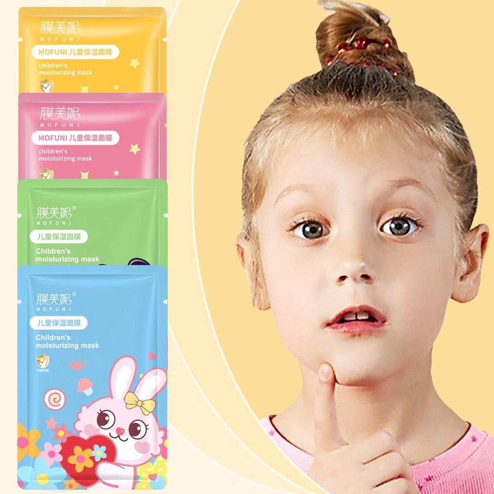 Mặt nạ hoạt hình trẻ em Dưỡng ẩm sâu Chăm sóc dưỡng ẩm Nuôi dưỡng da Mặt không gây kích ứng C2n7