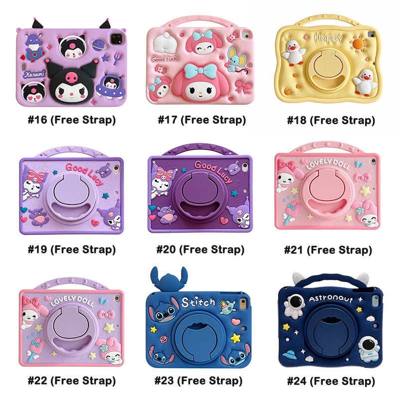 Ốp Lưng Silicon Mềm Cho Honor Pad X9a 11.5 2025 Honor Pad X9 X8 Pro Honor Pad X8a 11inch 2023 360° Nắp đứng có thể gập lại xoay