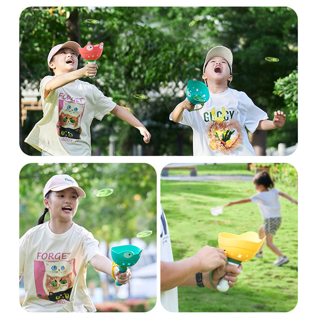 Đĩa Bay Phóng Đồ Chơi Thủ Công Bắt Trò Chơi Ngoài Trời Phục Sinh Quà Tặng Sinh Nhật Bé Trai Bé Gái
