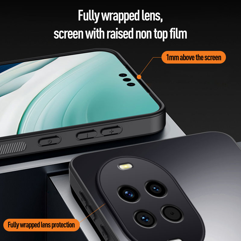 Dành cho Huawei Nova 14 / Nova 14 Pro Vỏ giáp chống sốc Vỏ bảo vệ Camera cản cứng mờ