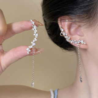 Tua Rua Pháp Dài Phong Cách Mới Cao Cấp Bông Tai Niche Sang Trọng Độc Đáo