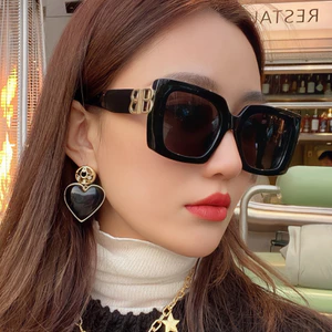 Kính râm mát nam nữ bản to nhiều màu sắc thời trang Hàn Quốc chống tia UV bảo vệ mắt ABICA 429