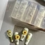 Khuôn Làm Móng Silicon Trái Cây 3D Cánh Hoa Ngọt Ngào Thiết Kế DIY Mẫu Làm Móng Tay Khắc Móng Tay Nghệ Thuật Stencil Dụng Cụ Khuôn Dập Mềm {VN}