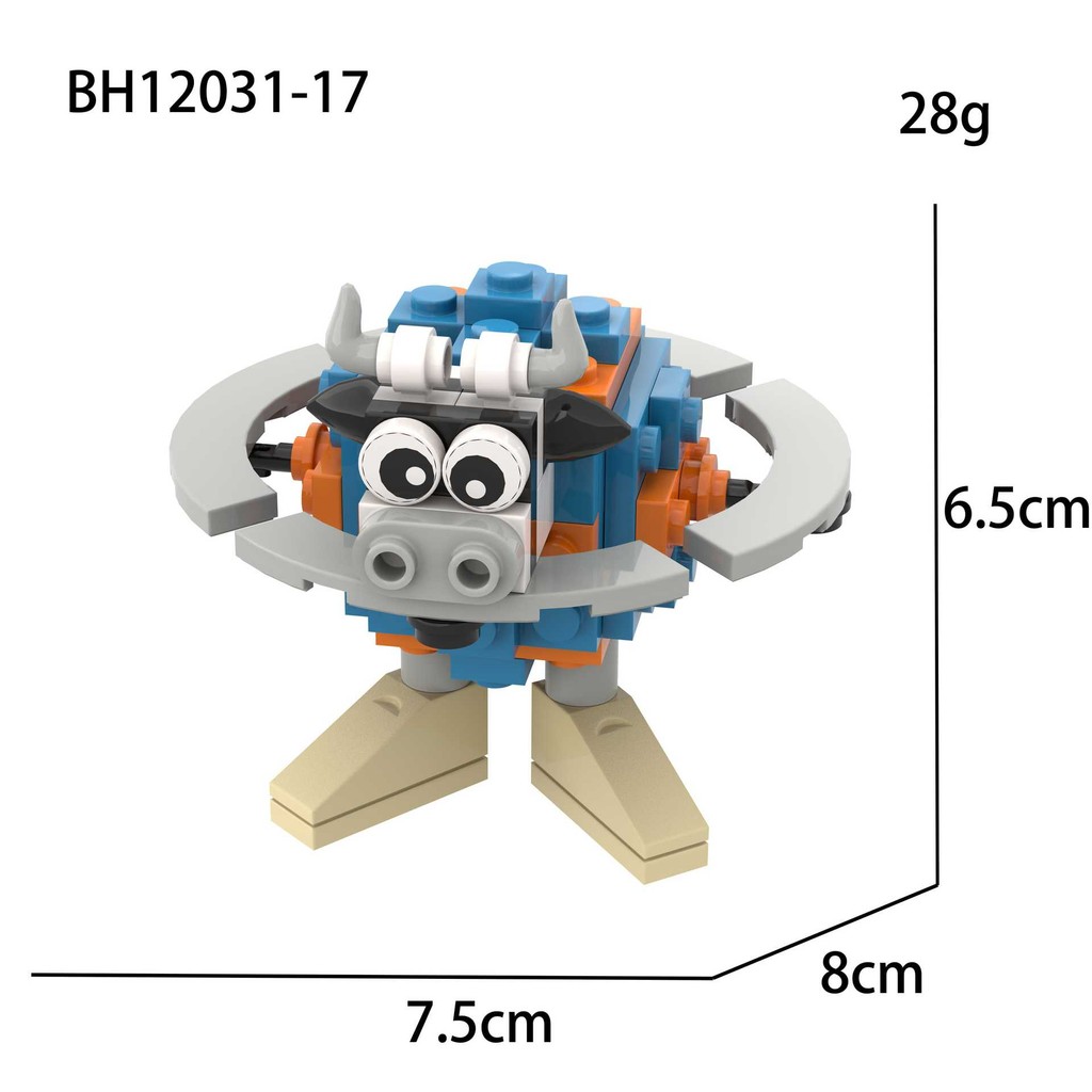 HK1 Ý Brainrot khối xây dựng Tralalero Tralala Bombardier Crocodilo TungTung Saur Mô Hình Búp Bê KH1