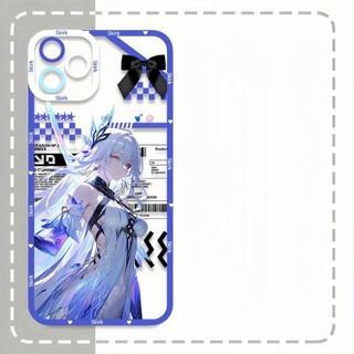 Genshin Impact Skirk Dành Cho Samsung Galaxy A56 A55 A35 A36 A54 A53 A34 A14 A15 A16 A25 A26 5G Bao Mềm Trong Suốt Dễ Thương Silicon Chống Sốc Bảo Vệ Camera Trong Suốt