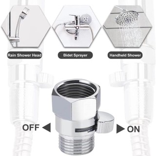 Van điều khiển lưu lượng vòi hoa sen SHUPUN, Van tắt đầu vòi hoa sen bằng đồng thau mở nhanh, Van điều khiển lưu lượng nước nam G1 / 2 Bình xịt Bidet