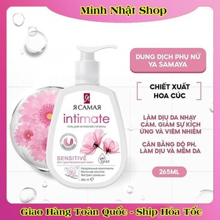 [CÓ CHE TÊN] Dung dịch vệ sinh Intimate YA SAMAYA 265ML của Nga
