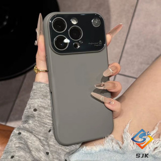 Ốp lưng chống sốc hương thơm cảm ứng da mới cho iPhone 16 15 14 13 12 Pro Max 11 16Plus Vỏ silicon chống mồ hôi có bảo vệ ống kính nâng cao Bảo vệ toàn diện