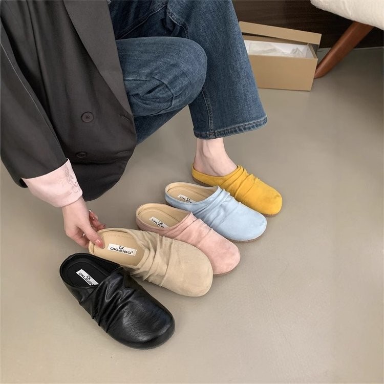 Mùa hè mẫu mới thường ngày đi bên ngoài đầu tròn cổ điển dễ phối đa ...