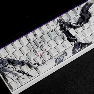 Charmantcc1 60% 68% Truyền thuyết về Keycaps theo chủ đề chusen PBT Bàn phím cơ in bên hông