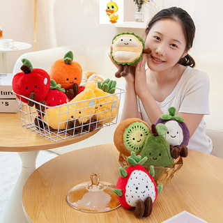 PLUS✨Chất lượng cao✨Trái Cây Vui Vẻ Sang Trọng Đồ Chơi Dâu Tây Dễ Thương sầu riêng Chuối Kiwi Dưa Hấu Lê Sang Trọng Đồ Chơi Trẻ Em Ngày Lễ Thứ Quà Tặng Cặp Đôi Tốt Nghiệp Quà Tặng Halloween Sang Trọng Quà Tặng