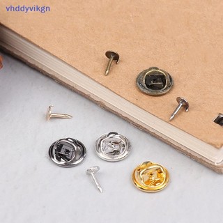 VHDD 50 Bộ Vòng Kim Loái Khóa Pin Lưng Trâm Huy Hiệu Giá Đỡ Ve Áo Đế Cho DIY Trang Sức Thổ Cẩm Thủ Công Phụ Kiện VN