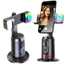 Chân máy Gimbal thông minh YRBWD AI, 360° Xoay Cử Chỉ Điều Khiển Giá Đỡ Điện Thoại, Chuyên Nghiệp Với Lấp Đầy Ánh Sáng Bluetooth Từ Xa Tự Động Theo Dõi Khuôn Mặt Gimbal Ổn Định Video Ngắn