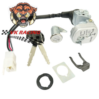 Bộ ổ khoá trước sau (Vuông) wave rs - wave a - wave s100