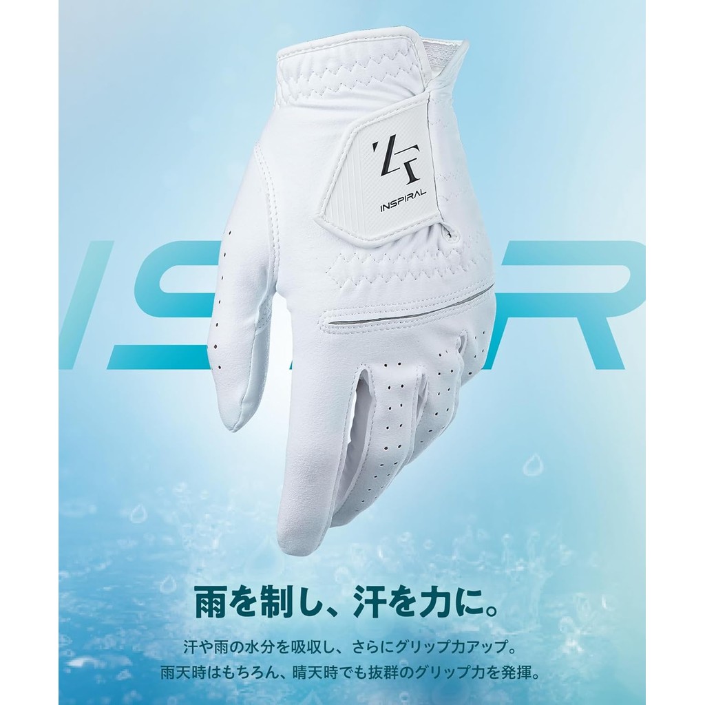 Găng Tay Golf ZEROFIT Inspiral – Bám Tốt Mọi Thời Tiết – Tay Phải (Dành Cho Người Đánh Tay Trái)
