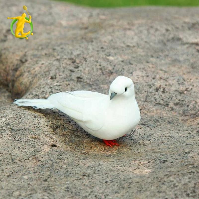 Handmade Sống Động Như Thật Bồ Câu Dove Sân Vườn Ngoài Trời Sân Ao Trang Trí Tượng Thủ Công
