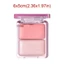 FAVORITEGOODS Water Light Cheek Blush, Kem dưỡng ẩm 2 màu Blush, Trang điểm Blusher có độ bóng cao cầm tay lâu trôi để trang điểm mặt