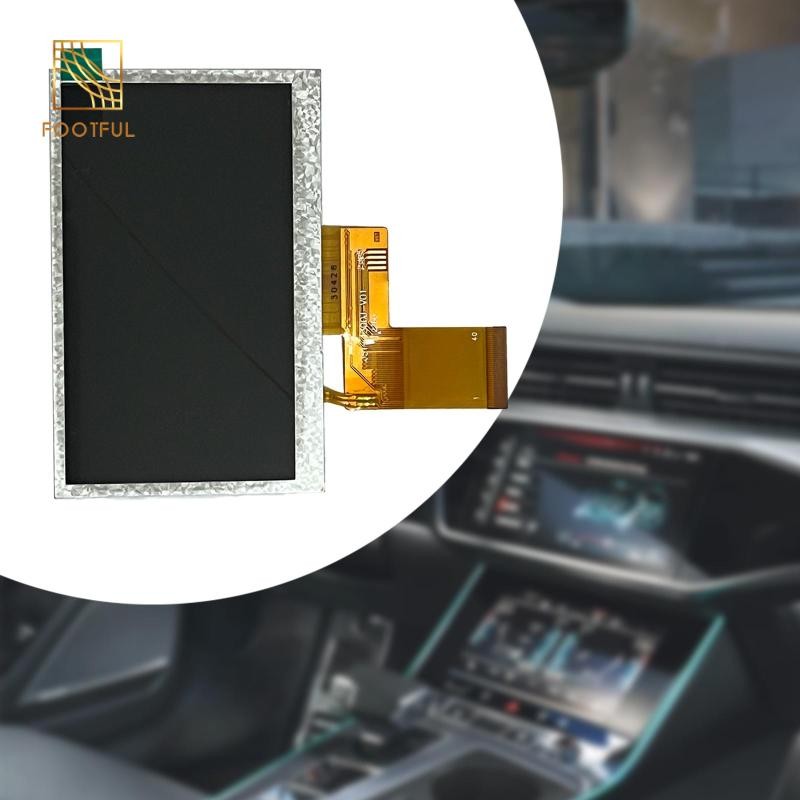 Màn hình hiển thị LCD 4,3 inch chung Màn hình hiển thị xe 480x272 3.3V Màn hình LCD