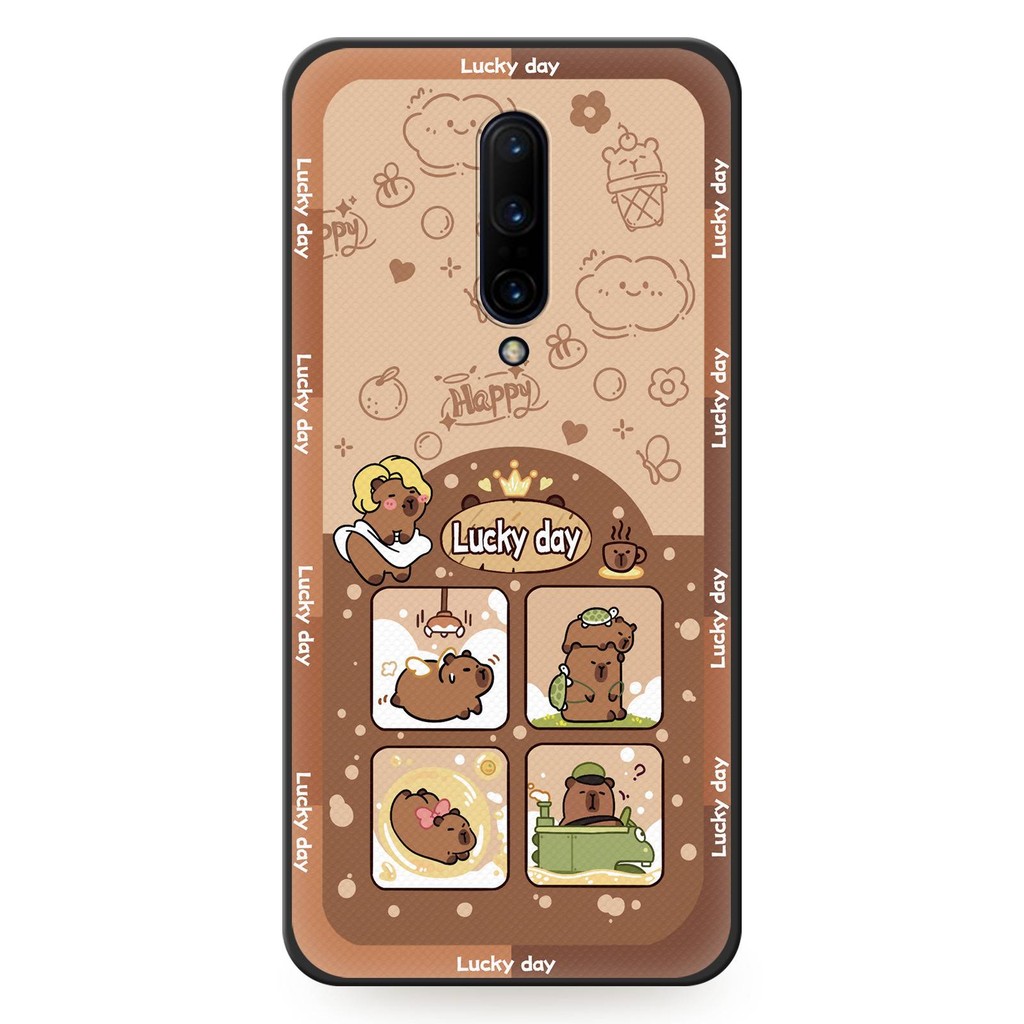 Ốp Điện Thoại Bền Chống Thấm Nước Cho OnePlus 7 Pro / 1 + 7 Pro Ốp Mềm Graffiti Thiết Kế Thời Trang Bọc Toàn Bộ Mặt Sau Túi Điện Thoại Chống Bụi Bẩn Chống Sốc Silicon Hoạt Hình Dễ Thương