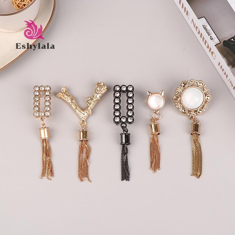 Trang trí túi khóa kim loại thanh lịch với phần cứng tua rua Phụ kiện thủ công bằng da DIY - Mặt dây chuyền túi [MỚI]