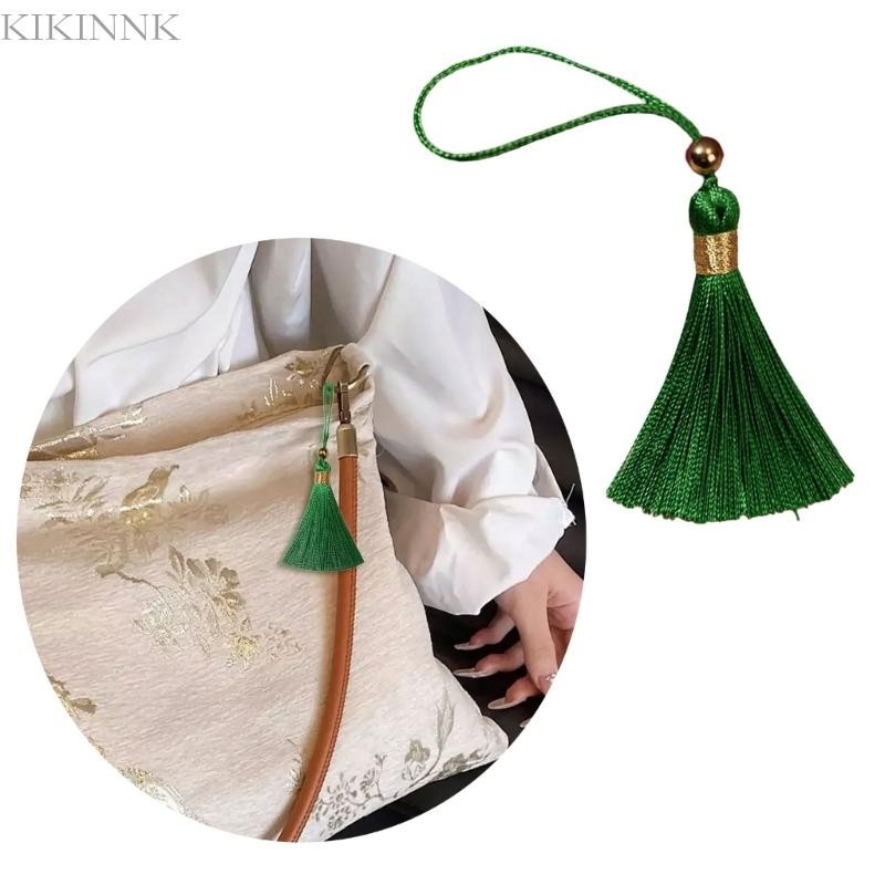 KIKIN Thiết Thực Tua Rua Polyester Trang Trí Cho Phụ Kiện Thời Trang Độc Đáo