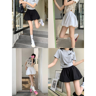 Quần Short Size Lớn Nữ Cực Lớn Hoa Bud Culottes Giảm Tuổi Phù Hợp Với Hoa Bud Quần Short Nữ Mùa Hè Béo mm100kg Quần Short Eo Cao Ôm Hơn Nhìn Pettiskirt Bloomers Quần Áo Nữ Size Lớn
