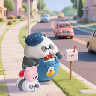 (✿Tùy chọn) TYCITY Mika MONBOO ELK LAURA MR.PA RETRO TOY HOUSE Hộp mù Hợp thời trang Chơi Tay-Run