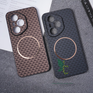 Vỏ da từ tính siêu mỏng Honor 400 Pro 400 Vỏ họa tiết hình núi