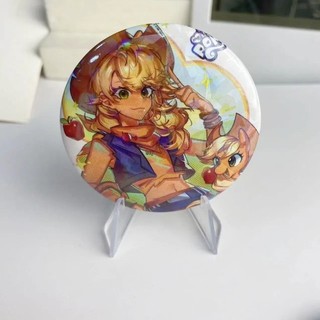 My Little Pony Rainbow Hoạt Hình Dễ Thương Huy Hiệu Nút Cài Áo Cosplay Bộ Sưu Tập Đồ Chơi Túi Trang Trí Quà Tặng