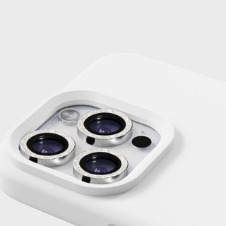 Kính camera iPhone từng mắt kính cường lực viền kim loại lấp lánh chống trầy cho iPhone 17 Air 16 15 14 13 12 11 Pro Max