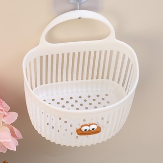 Giỏ đựng đồ treo tường không cần khoan - Giải pháp tiết kiệm không gian chất lượng cao cho hộp sắp xếp nhà vệ sinh phòng tắm