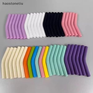HA 6 Cái / bộ Ống Hút Silicon Mềm Thích Hợp Cho Ống Hút Thép Không Gỉ Có Thể Tái Sử Dụng Vòi Phun Rộng 9 Mm n