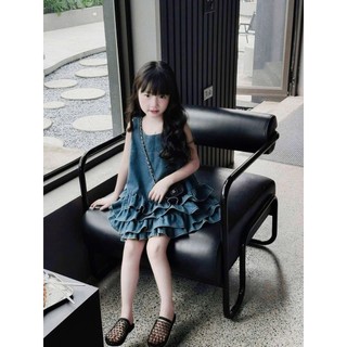 12-45kg Váy bò nhiều tầng Xkids chất bò mềm siêu xinh